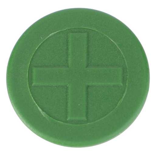 Picture of STOFDEKSELPLUG GROEN (+)