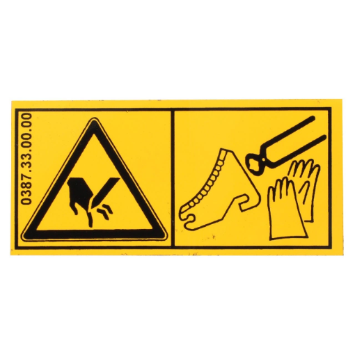 Picture of GEVAAR STICKER